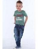 Gerade geschnittene Jeanshose für Jungen NDZ210 – Online-Shop – Boutique